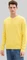 Tom Tailor Strickpullover mit V-Ausschnitt aus Baumwolle Strickpullover gelb (Herren) Vorschaubild
