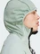 adidas Terrex Techrock Hooded Wind Fleece Jacke silver green (Herren) Vorschaubild