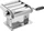 Marcato Ampia Nudelmaschine silber (AM-150-PRM)
