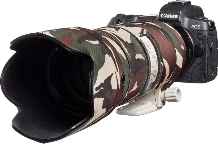 EasyCover Objektivschutz für Canon EF 70-200mm f/2.8 IS II & III grün camouflage