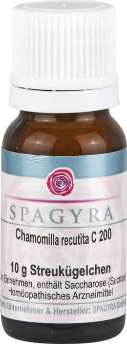 Spagyra Chamomilla Recutita C200 Globuli, 10g