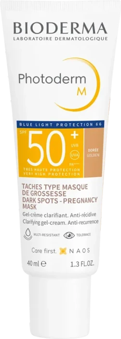 Bioderma Photoderm M Blue Light Protection golden Sonnencreme LSF50+, 40ml