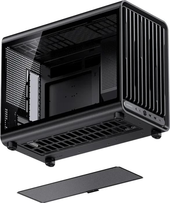 Jonsbo D33 Black, Glasfenster