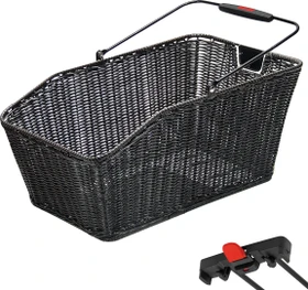 KLICKfix Structura GT Racktime Fahrradkorb schwarz