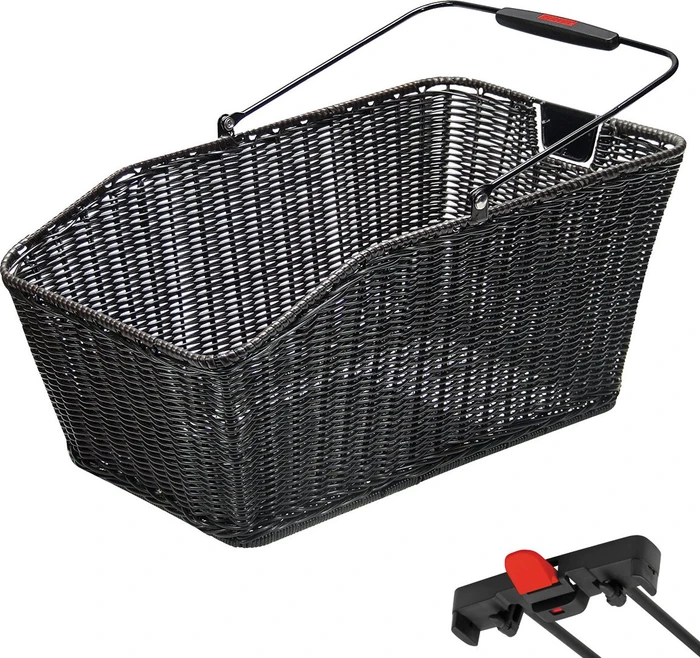 KLICKfix Structura GT Racktime Fahrradkorb schwarz