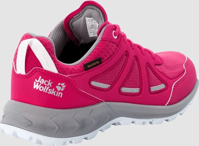 Jack Wolfskin Woodland 2 Texapore Low red/light grey (Damen)