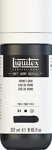 Liquitex Professional Soft Body Acrylic payne's gray, 237ml
