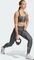 adidas Optime Full-Length Print Hose lang glory grey/carbon/black (Damen) Vorschaubild