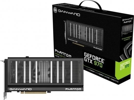 Gainward GeForce GTX 970 Phantom, 4GB GDDR5, DVI, HDMI, 2x mDP