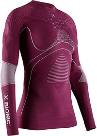 X-Bionic Energy Accumulator 4.0 Kompressionsshirt langarm plum/pearl grey (Damen)