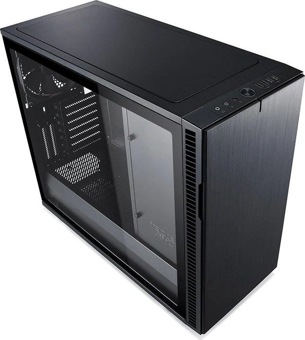 Fractal Design Define R6 Blackout TG, Glasfenster, schallgedämmt