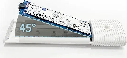 D-Link DSP-111, M.2 NVMe/SATA SSD Enclosure, USB-C 3.1