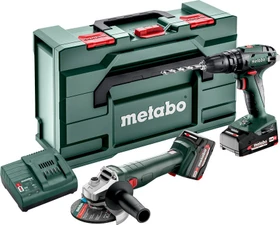 Metabo Combo Set 2.4.4 18V Akku-Maschinenset inkl. Koffer + 2 Akkus 2.0/4.0Ah