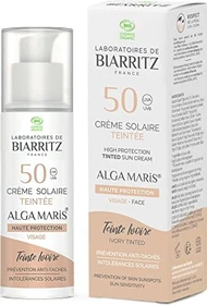 Laboratoires de Biarritz Alga Maris Sonnencreme Gesicht getönt elfenbein LSF50, 50ml