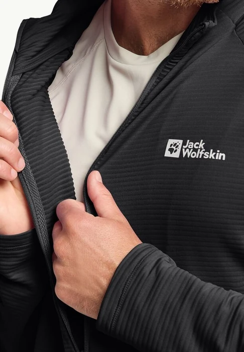 Jack Wolfskin Prelight FZ Jacke schwarz (Herren)