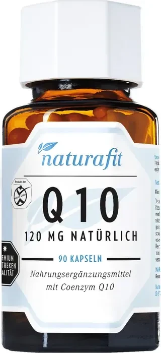 naturafit Q10 120mg natürlich Kapseln, 90 Stück