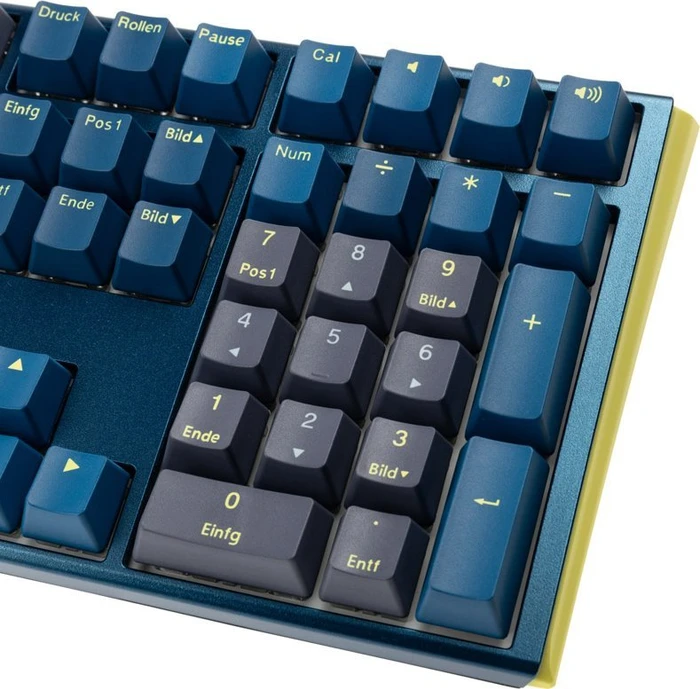 Ducky One 3 DayBreak PBT blau, LEDs RGB, MX RGB CLEAR, USB, DE