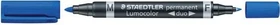 Staedtler Lumocolor duo 348 permanent blau