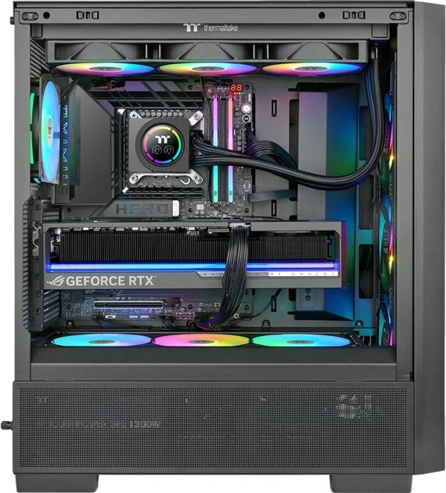 Thermaltake LB360-S ARGB Sync Gunmetal, schwarz