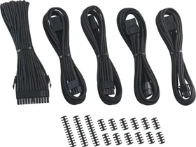 CableMod Classic ModFlex Cable Extension Kit, 8+8 Series, schwarz