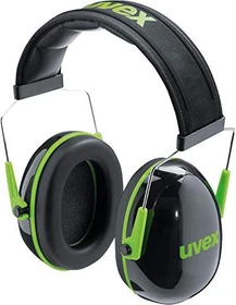 UVEX K1 Gehörschutz schwarz/grün