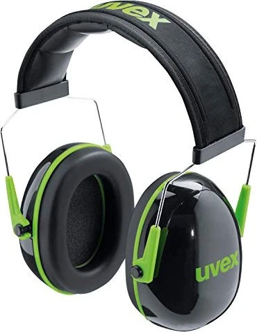 UVEX K1 Gehörschutz schwarz/grün