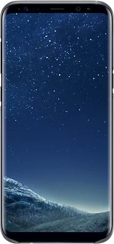 Samsung Clear Cover für Galaxy S8+ schwarz