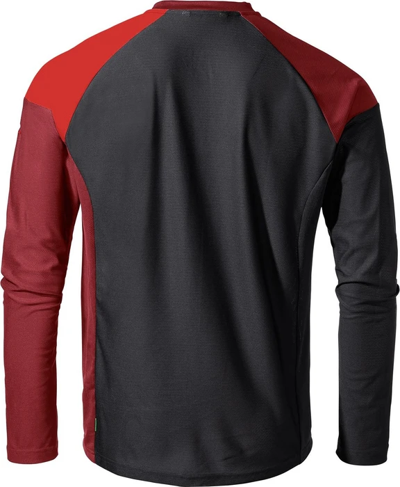 Vaude Moab VI Trikot langarm glowing red (Herren)