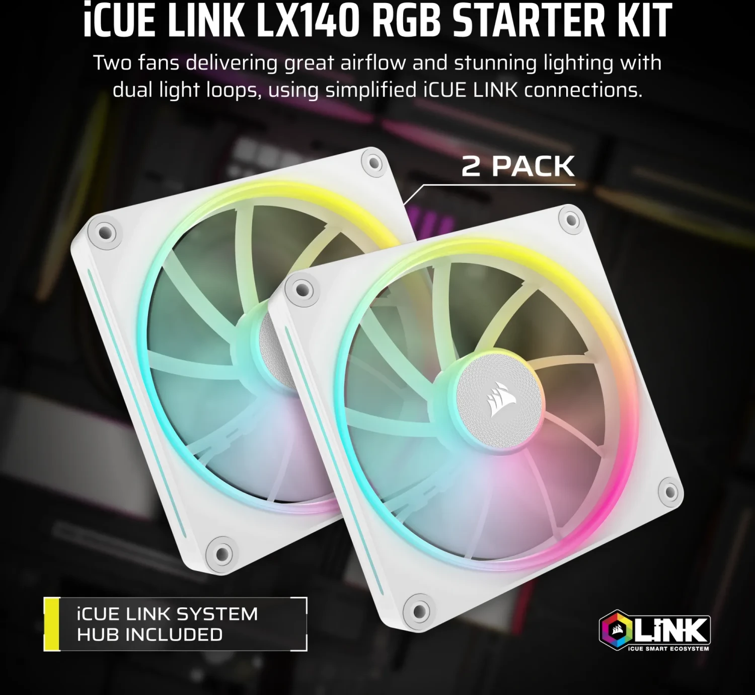 Corsair iCUE LX140 RGB Fan Starter Kit ab € 77,99 (2026