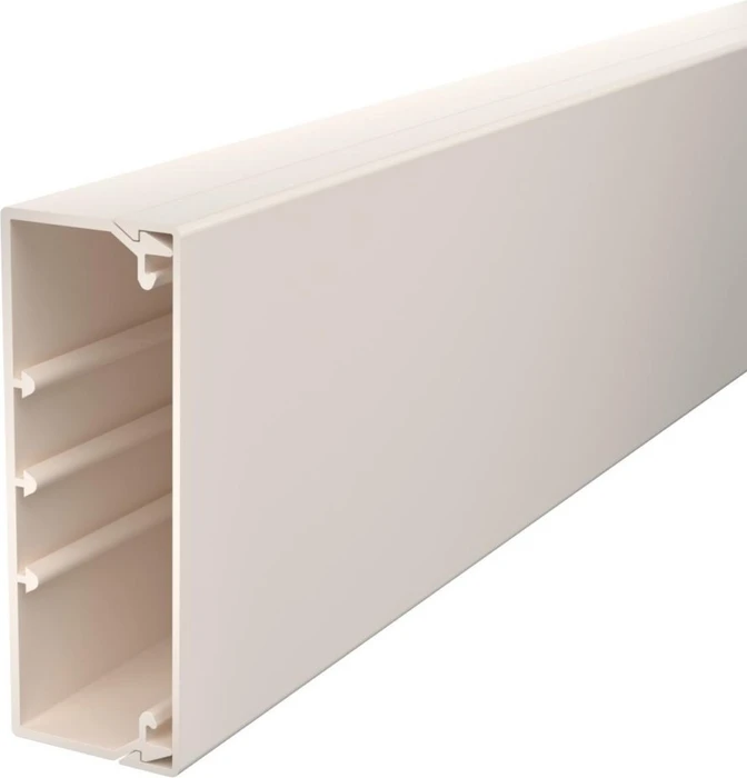 OBO Bettermann WDK40110CW Kabelkanal, 110x40mm, 2m, cremeweiß