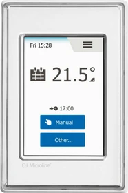 OJ Electronics OCD6 Touch Thermostat für Fußbodenheizung, Unterputz