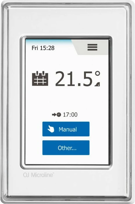 OJ Electronics OCD6 Touch Thermostat für Fußbodenheizung, Unterputz
