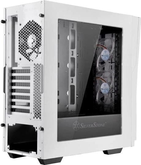 SilverStone Redline Series RL06 PRO weiß, Acrylfenster
