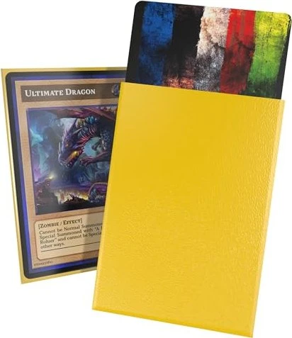 Ultimate Guard Cortex Sleeves Japanisch 60 matt gelb