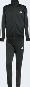 adidas Basic 3-Streifen Tricot Trainingsanzug schwarz (Herren)
