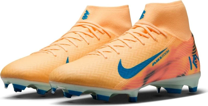 Nike Mercurial Superfly 10 Academy Kylian Mbappé MG High-Top melon tint/igloo/neo turquoise