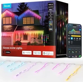 Govee Eiszapfen-Lichterkette 10m LED RGBIC