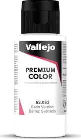 Vallejo Premium Airbrush Color satin varnish, 60ml