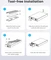 Orico Dual-bay M.2 SSD Enclosure 1x PCIe/ 1x SATA NVME, USB-C 3.1 Vorschaubild