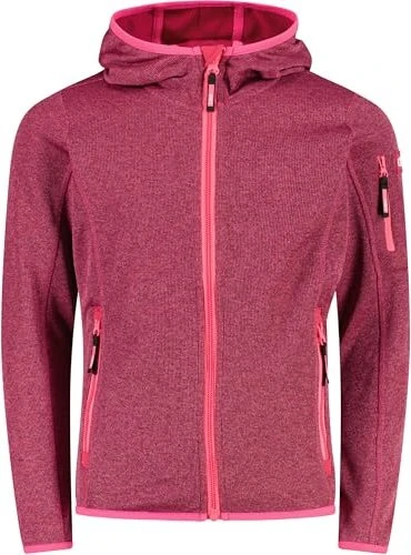 CMP Knit-Tech Fleece Jacke magenta/darker (Junior)