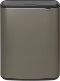 Brabantia Bo Touch Bin 60l platinum