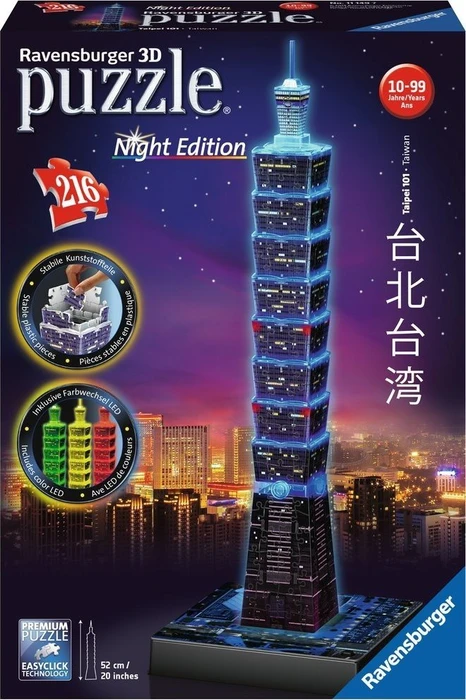 Ravensburger Puzzle Taipei 101 bei Nacht