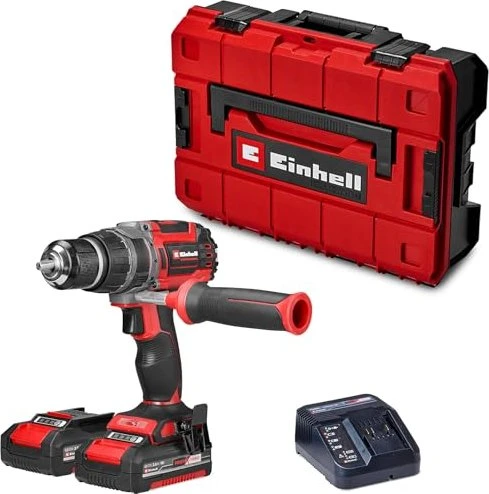 Einhell Professional TP-CD 18/70 Li-i BL Akku-Schlagbohrschrauber inkl. Koffer + 2 Akkus 2.0Ah