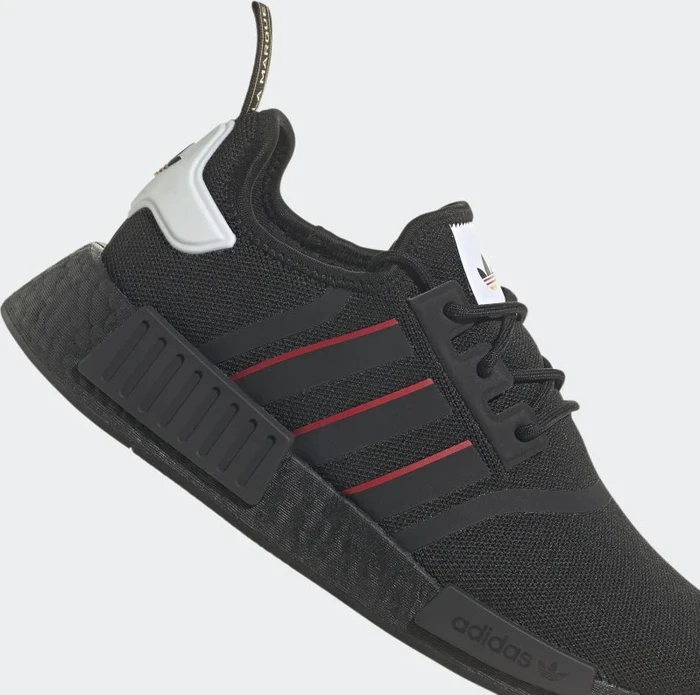 adidas NMD_R1 core black/cloud white/team power red (Herren)