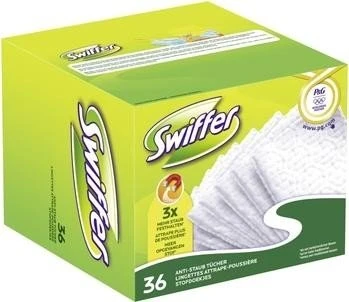Swiffer Trocken Wischtücher Nachfüllpack, 36 Stück