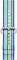 Apple Nylon-Armband gestreift für Apple Watch 42mm blau Vorschaubild