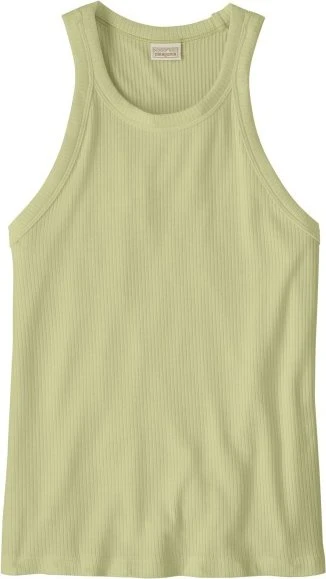 Patagonia Rib Knit Funktionsshirt ärmellos lichen green (Damen)