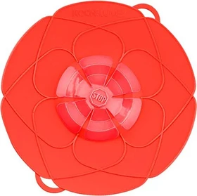 Kochblume Überkochschutz 29cm rot