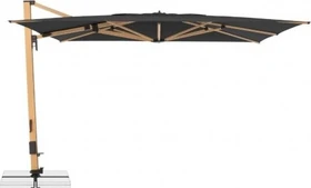 Doppler Alu Wood Ultra XL Sonnenschirm 400x300cm natur