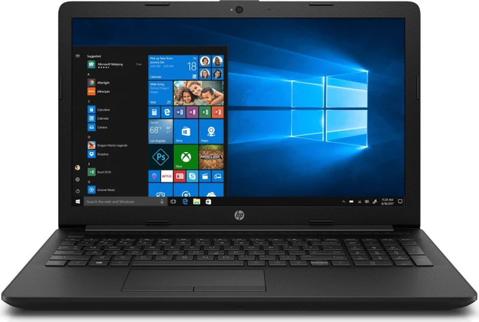 HP Laptop 15-db1285ng, Jet Black, Ryzen 7 3700U, 8GB RAM, 512GB SSD, DE
